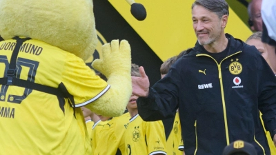 BVB-Coach Niko Kovač steht vor dem ersten Pflichtspiel der neuen Saison. (Archivbild)  (Foto: Bernd Thissen/dpa)