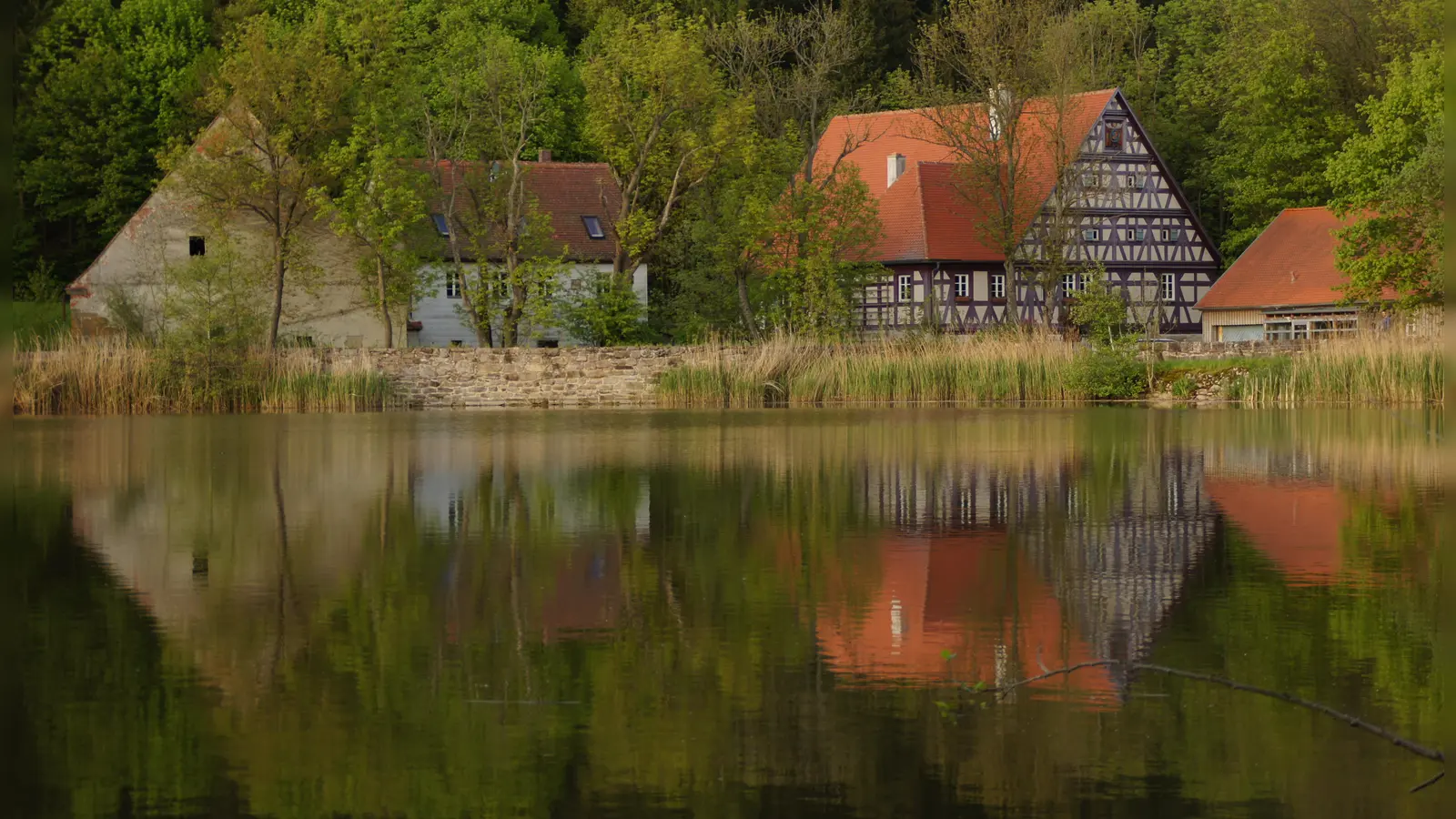 Die Scheermühle am Scheerweiher. (60 Stimmen) (Foto: Wilhelm König)