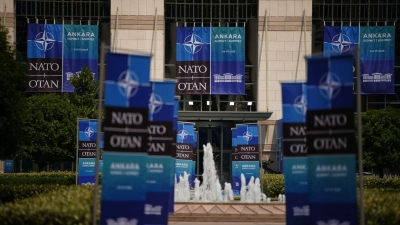 Die türkische Hauptstadt Ankara ist Gastgeberin des Nato-Gipfels.  (Foto: Emrah Gurel/AP/dpa)