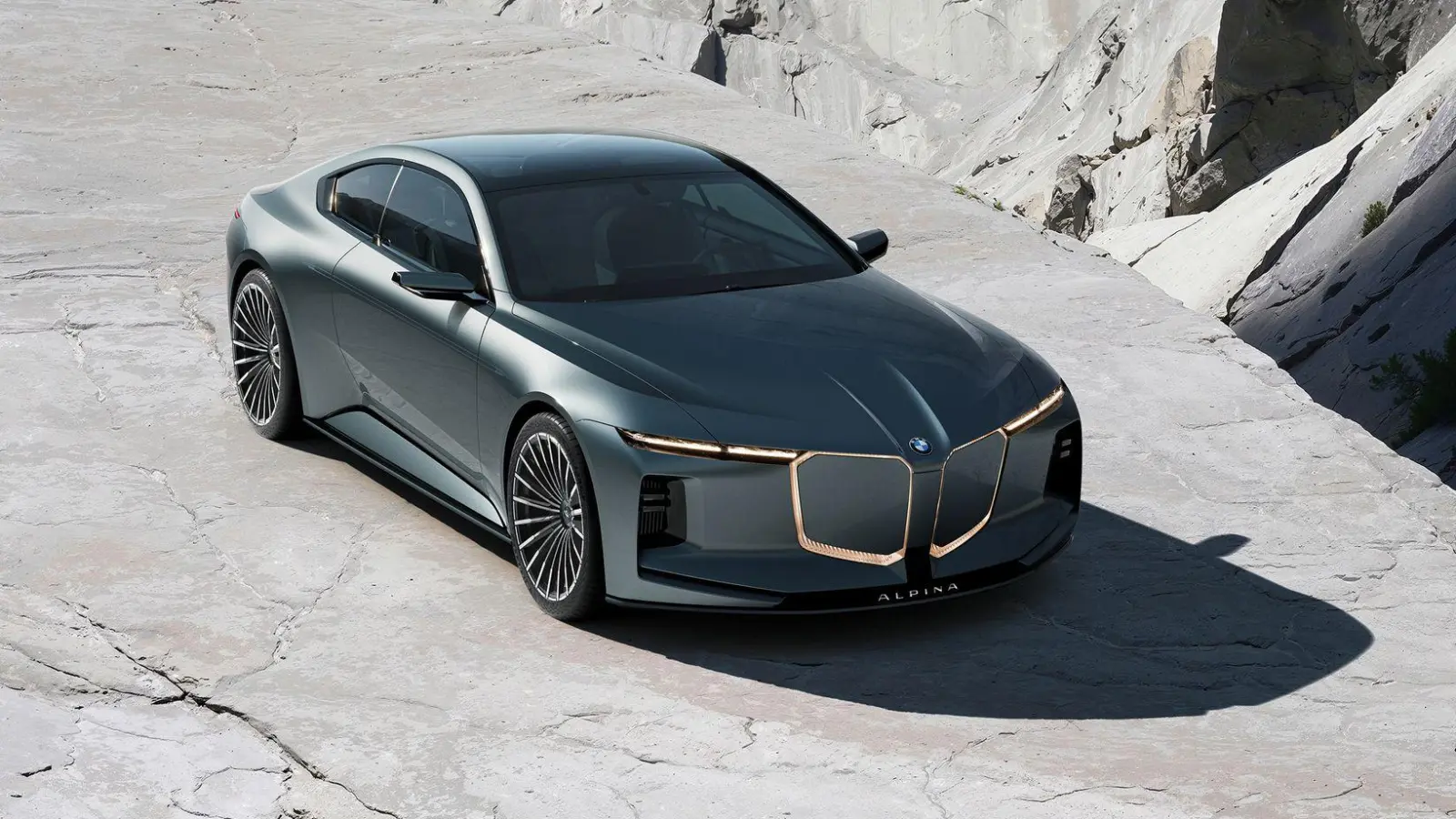 Der Serienstart des Vision Alpina wurde für das Ende des Jahres angekündigt. (Foto: BMW Group/dpa-tmn)
