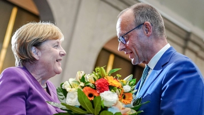Solche Bilder wird es am 70. Geburtstag von Friedrich Merz nicht geben. (Archivbild) (Foto: Kay Nietfeld/dpa)