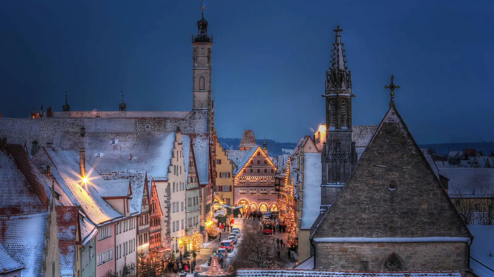 Der Reiterlesmarkt in Rothenburg ob der Tauber zählt zu den weithin bekannten Weihnachtsmärkten in Deutschland. (Archivbild: RTS/Willi Pfitzinger)