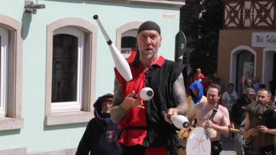 Umzug beim Altstadtfest Bad Windsheim 2025, Samstag (Foto: Hans-Bernd Glanz)