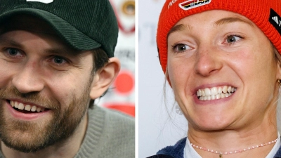 Leon Draisaitl und Katharina Schmid wurden von den Fans und dem deutschen Team gewählt. (Archivbild) (Foto: Daniel Karmann/Federico Gambarini/dpa)