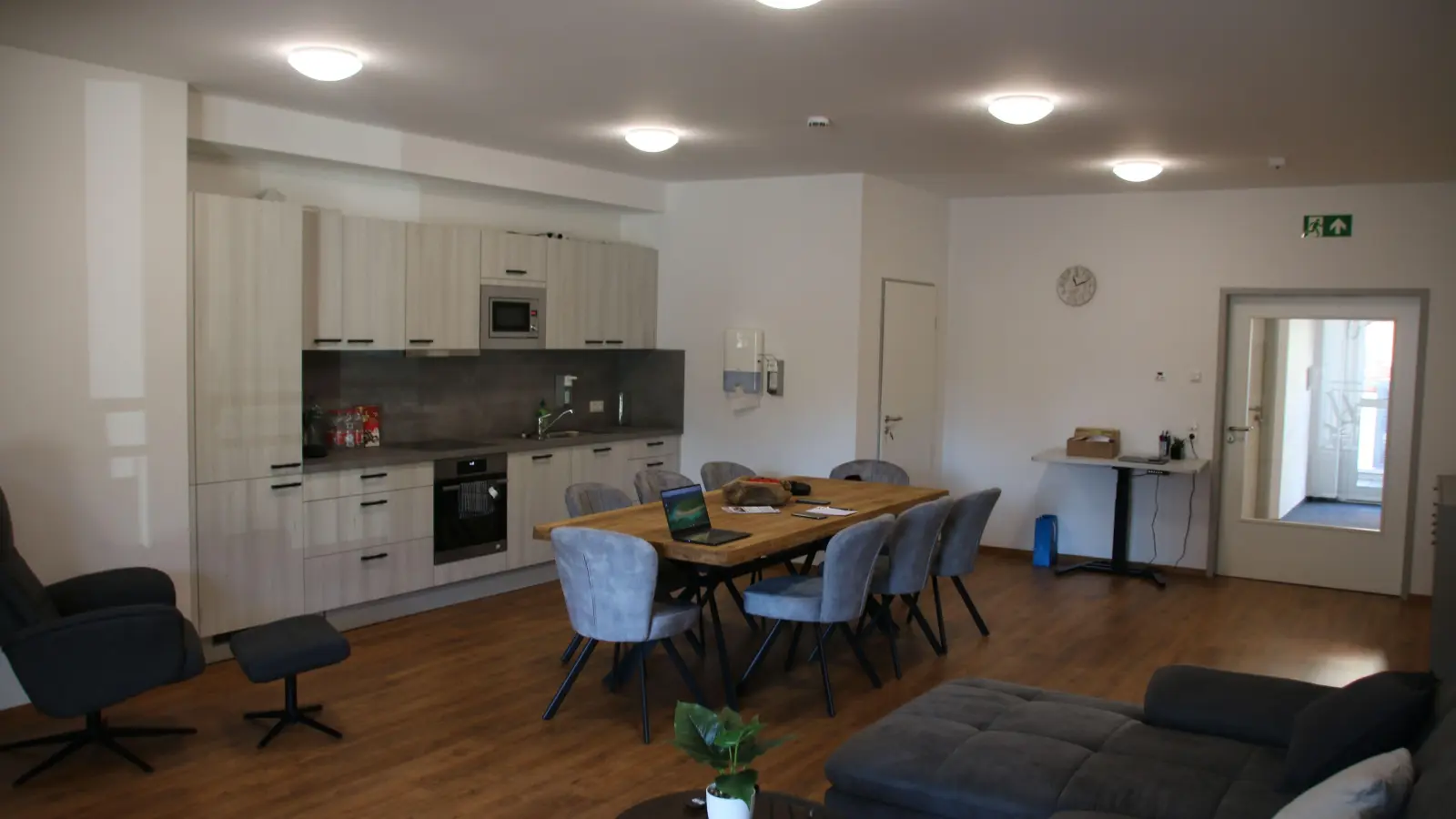 In der Intensivpflege-WG können bis zu elf Bewohner ein Zuhause finden. (Foto: Stefan Neidl)