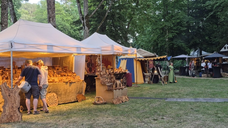 Das Wetter passte, das Angebot an Marktständen und Aktivitäten ebenfalls. Aus Sicht des Veranstalters waren aber deutlich zu wenig Leute auf dem Gelände unterwegs. (Foto: Margit Schwandt)