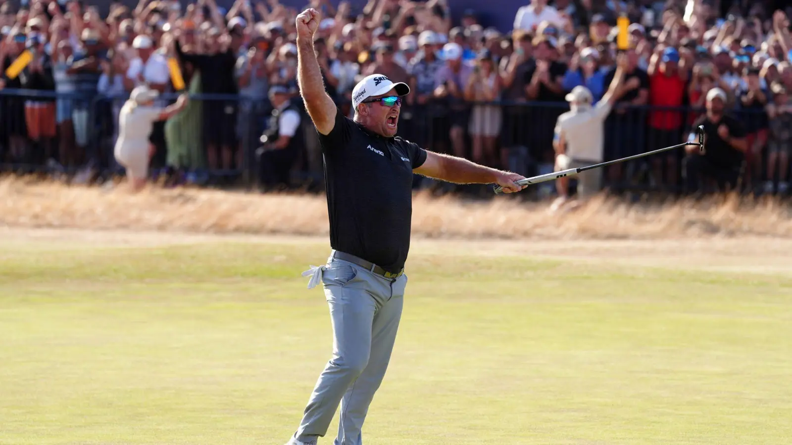 Der Neuseeländer Ryan Fox hat die 154. British Open gewonnen. (Foto: David Davies/PA Wire/dpa)