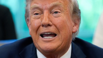Ein Gericht in New York ist bei Trumps Zoll-Politik eingeschritten. (Archivbild) (Foto: Alex Brandon/AP/dpa)