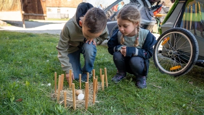 Ostern im Fränkischen Freilandmuseum in Bad Windsheim – das bedeutet jedes Jahr ein buntes Familienprogramm. (Foto: Mirko Fryska)