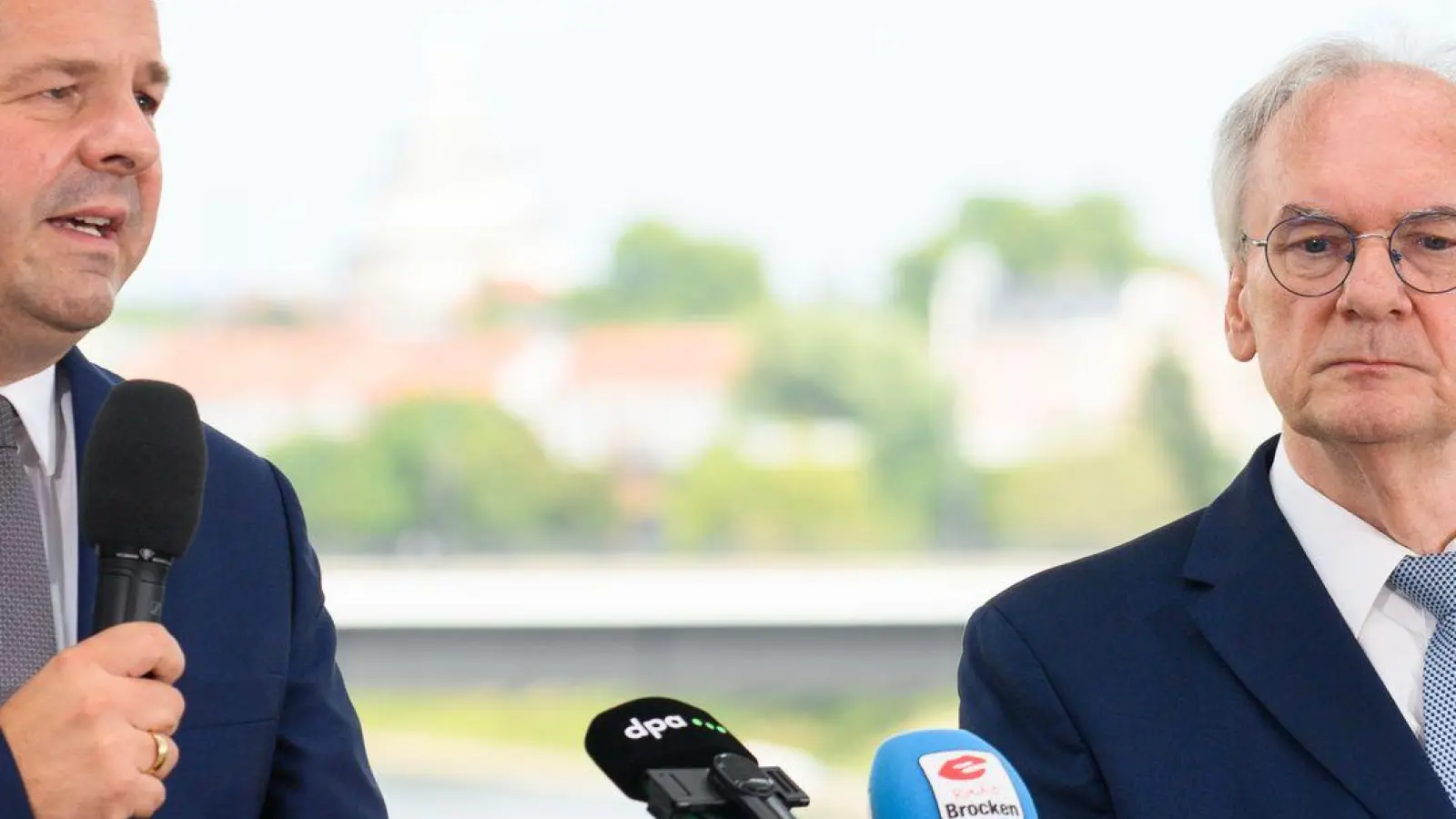 Ministerpräsident Reiner Haseloff hat Sven Schulze als seinen Nachfolger vorgeschlagen. (Foto: Klaus-Dietmar Gabbert/dpa)
