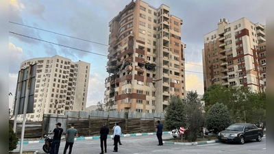 Israel hat mit einem Großangriff auf Ziele im Iran begonnen.  (Foto: Vahid Salemi/AP/dpa)