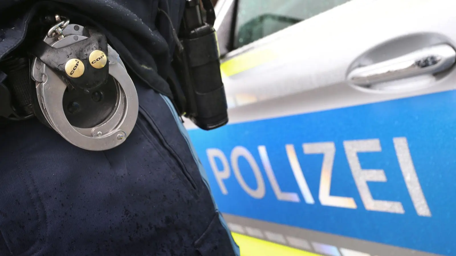 Der Betrunkene wurde vorläufig festgenommen. (Symbolbild) (Foto: Karl-Josef Hildenbrand/dpa)