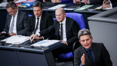 Christan Lindner sieht in Rolf Mützenich eine Gefahr für die Koalition. (Archivbild)  (Foto: Kay Nietfeld/dpa)