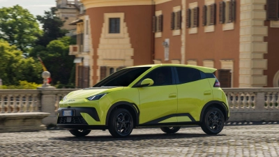 Kompakt, günstig, gut ausgestattet: Der BYD Dolphin Surf will mit viel Auto fürs Geld punkten. (Foto: BYD/dpa-tmn)