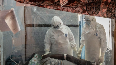 Es mangelt an Betten und Personal, um Ebola im Kongo effektiv zu bekämpfen.  (Foto: Moses Sawasawa/AP/dpa)