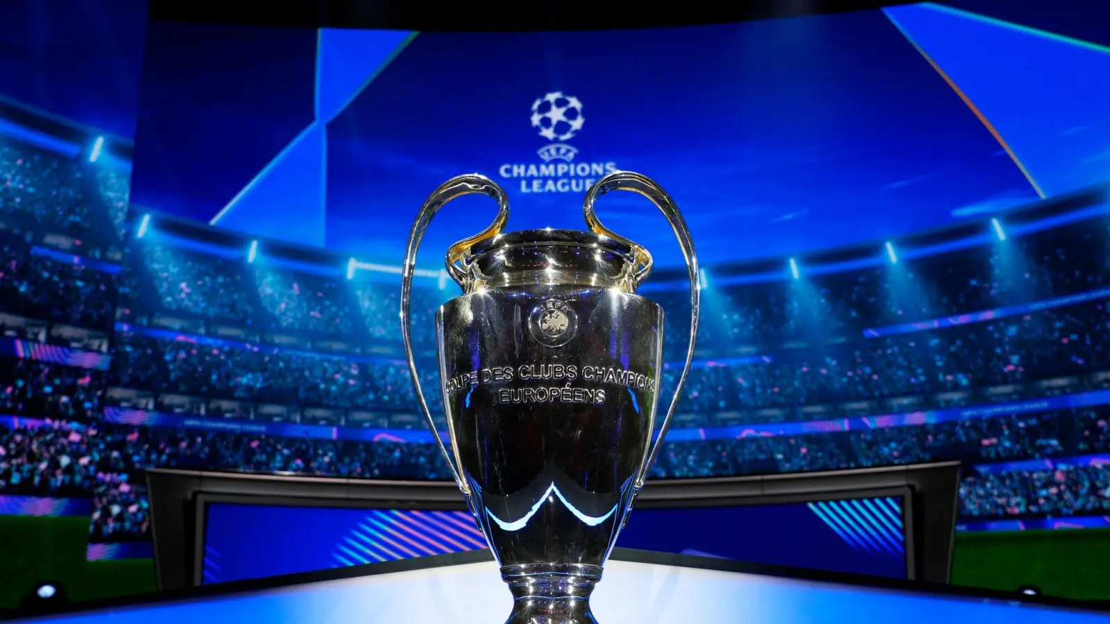 Das Objekt der Bayern-Sehnsucht, der Champions-League-Pokal. (Archivbild) (Foto: Gregorio Borgia/AP/dpa)