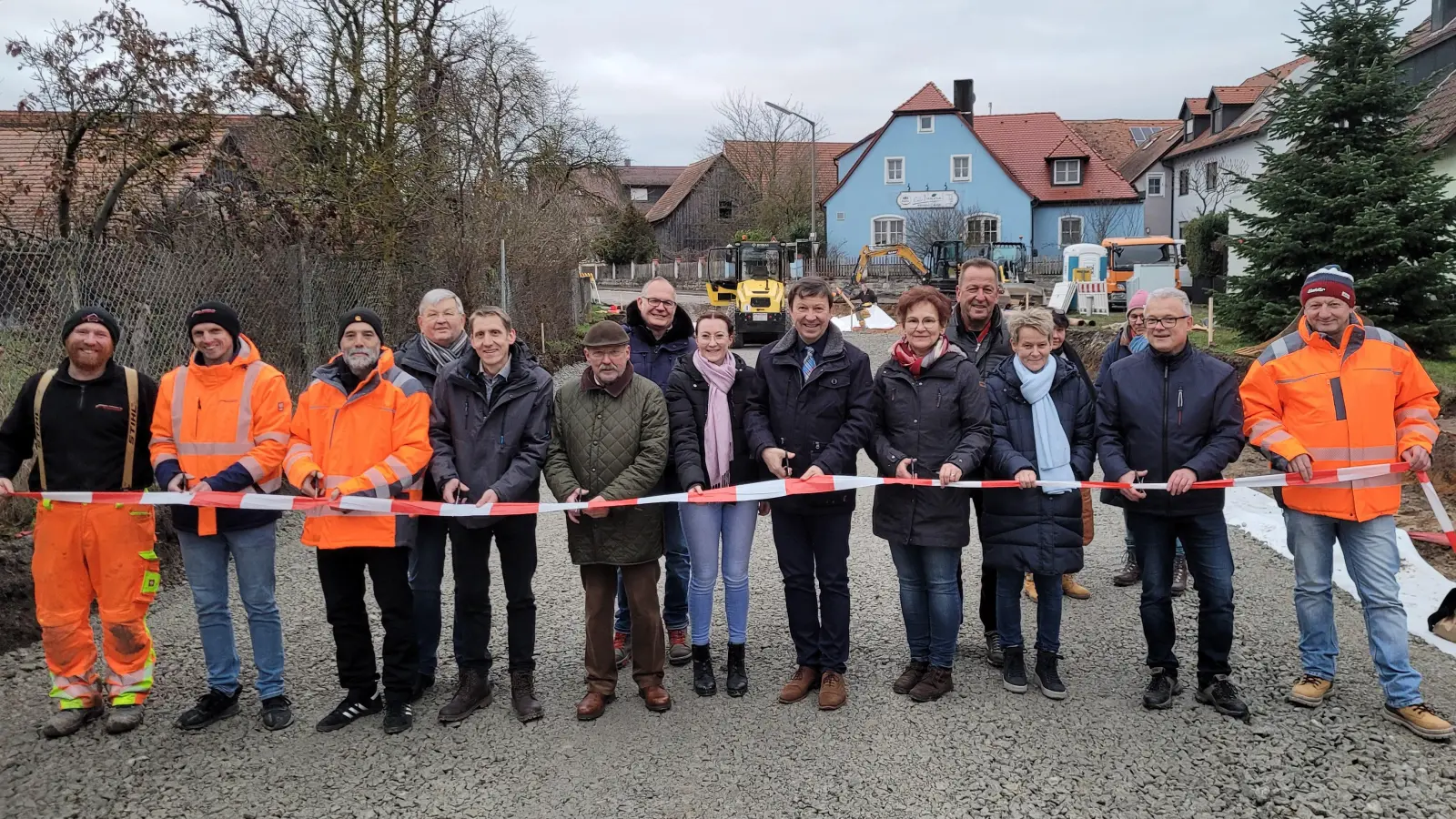 In Külsheim wird jetzt im Zuge der Dorferneuerung die Ortsdurchfahrt neu gestaltet. (Foto: Nina Daebel)