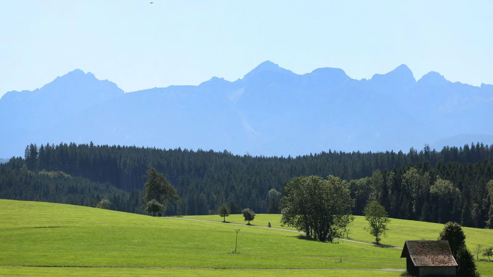 Das Wetter wird wieder besser - und erholt sich ganz bis zum Wiesnstart. (Archivbild) (Foto: Karl-Josef Hildenbrand/dpa)