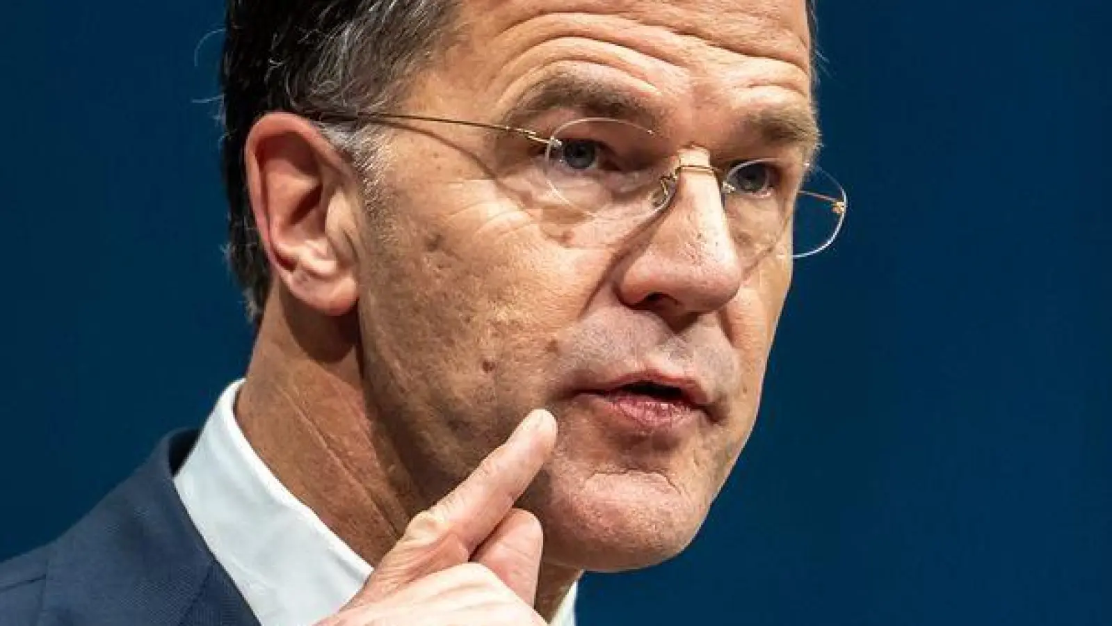 Warnt vor Gefahren durch Russland: Nato-Generalsekretär Mark Rutte. (Foto: Michael Kappeler/dpa)