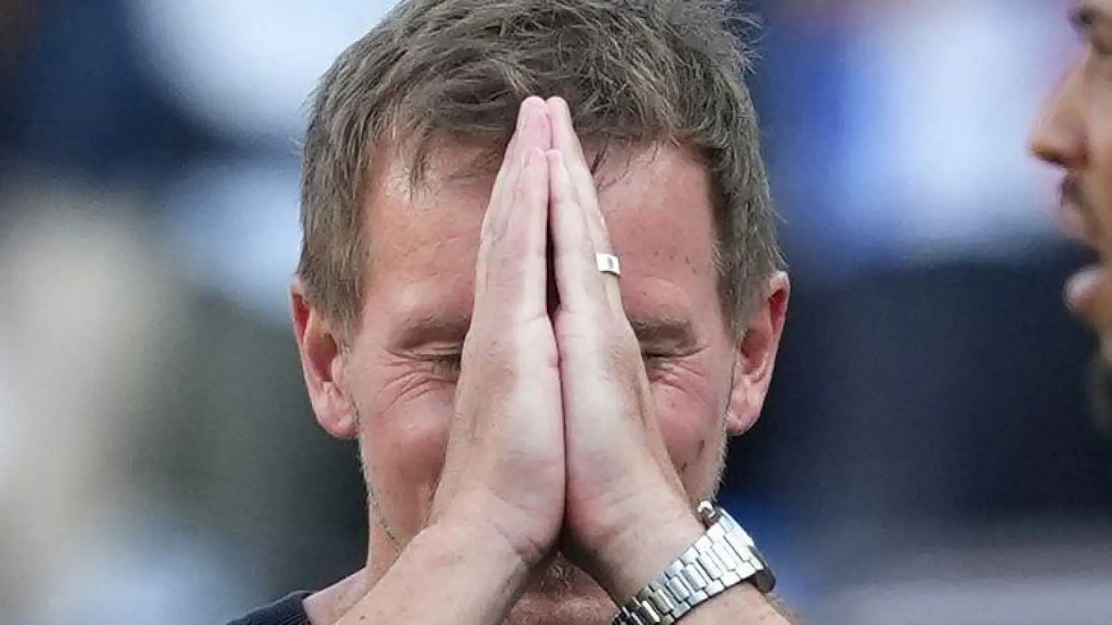 Julian Nagelsmann möchte als Bundestrainer weitermachen. (Foto: Martin Rickett/PA Wire/dpa)