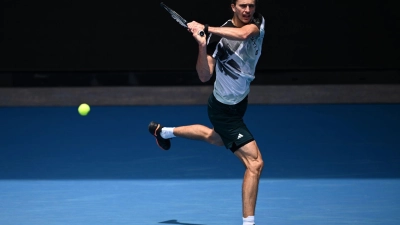 Alexander Zverev hat bei den Australian Open kein leichtes Los erwischt. (Foto: Joel Carrett/AAP/dpa)