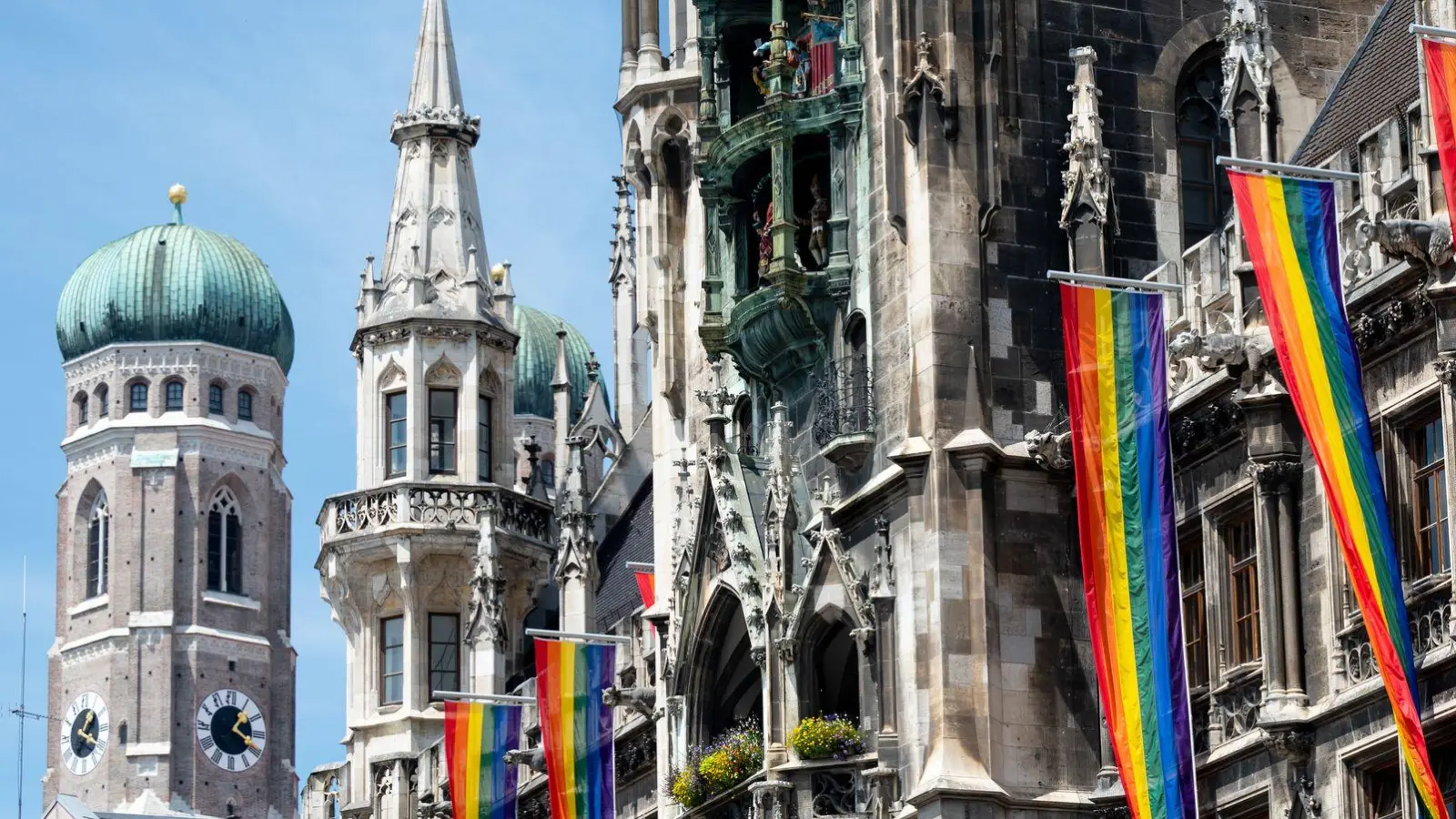 Vom 26. bis 28. Juni wird in München der Christopher Street Day gefeiert. (Archivbild) (Foto: Sven Hoppe/dpa)