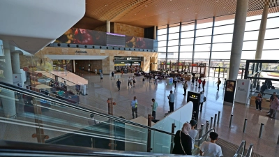 Der neue Flughafen nahm am Wochenende den Betrieb auf. (Foto: Gong Bing/XinHua/dpa)