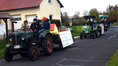 Dietersheim feiert Kirchweih. Auch 2026 wird der traditionelle Kerwaumzug ein absoluter Höhepunkt der Festtage sein.  (Foto: Gudrun Schwarz)