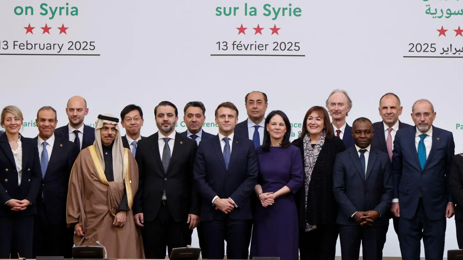 Frankreich hat mit der Syrienkonferenz die Initiative ergriffen für eine international abgestimmte Hilfe für das Land. (Foto: Ludovic Marin/Pool AFP/AP/dpa)