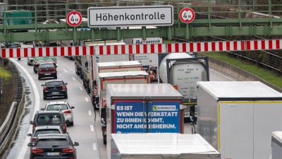 In München wurde in der Nacht drei Mal eine Höhenkontrolle ausgelöst. (Symbolbild) (Foto: Peter Kneffel/dpa)