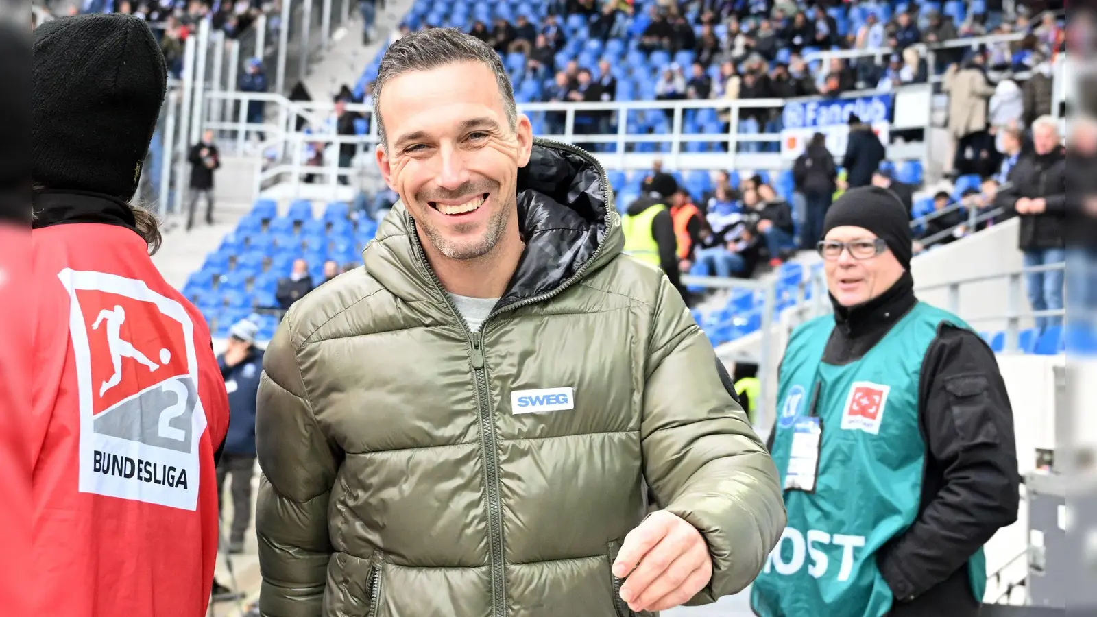 Christian Eichner bleibt bis 2027 beim Karlsruher SC. (Foto: Uli Deck/dpa)