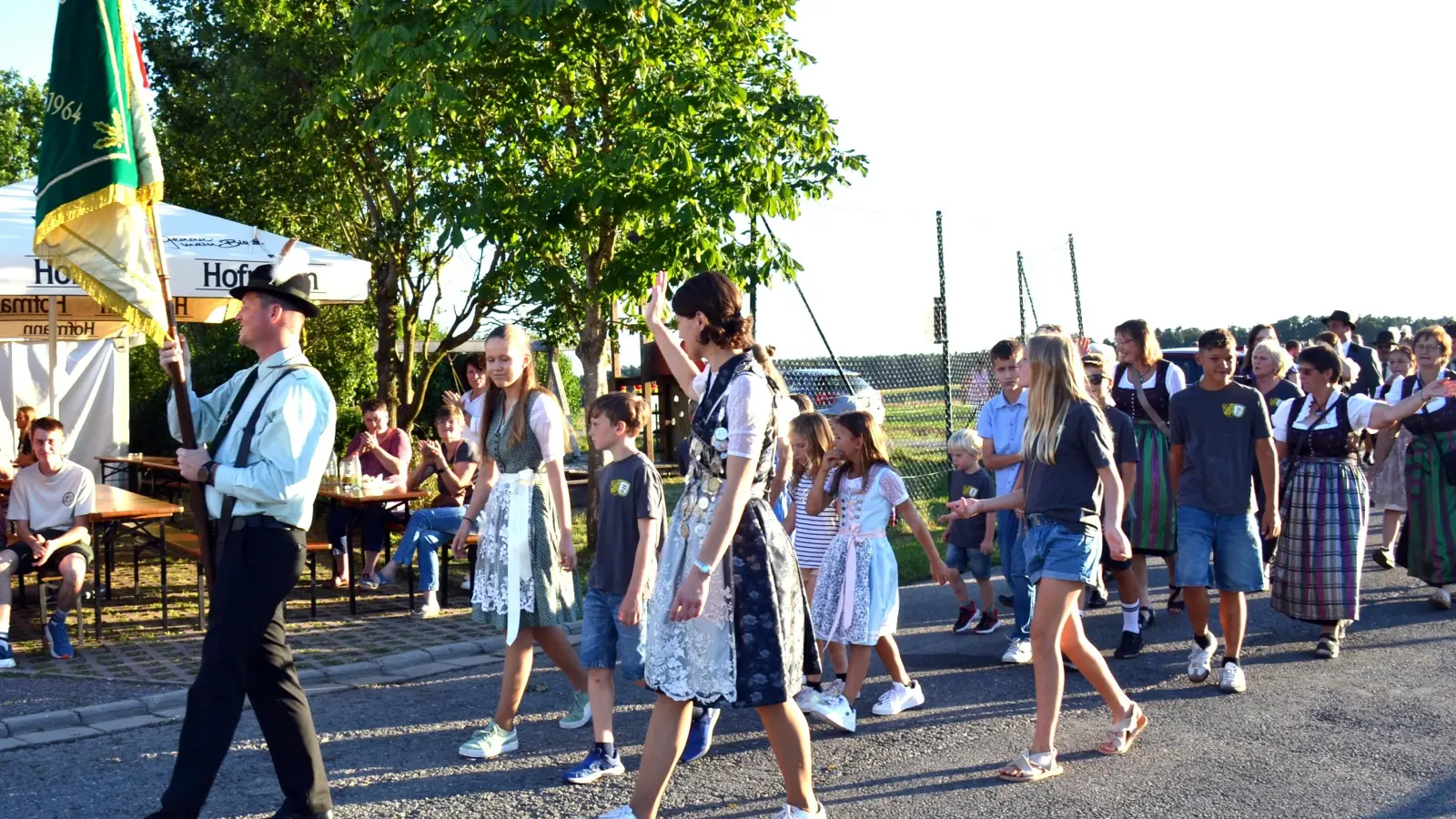 Die Proklamation des Schützenkönigs beginnt am Samstag um 19.30 Uhr.  (Foto: Gudrun Schwarz-Köhler)