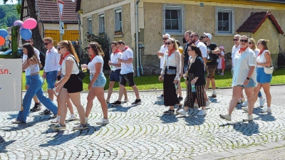 Der Umzug der Dorfjugend zählt zu den Höhepunkten der Kirchweih in Ullstadt. (Foto: Martina Hinkelmann)