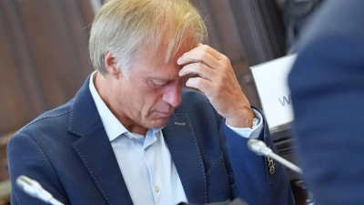 Gerhard Delling ist der Lebensgefährte von Christina Block. (Foto: Marcus Brandt/dpa Pool/dpa)