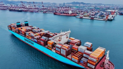 Eine stärkere Verlagerung chinesischer Exporte auf den europäischen Markt würde Tausende Arbeitsplätze auch in Deutschland gefährden. (Foto: Uncredited/CHINATOPIX/AP/dpa)