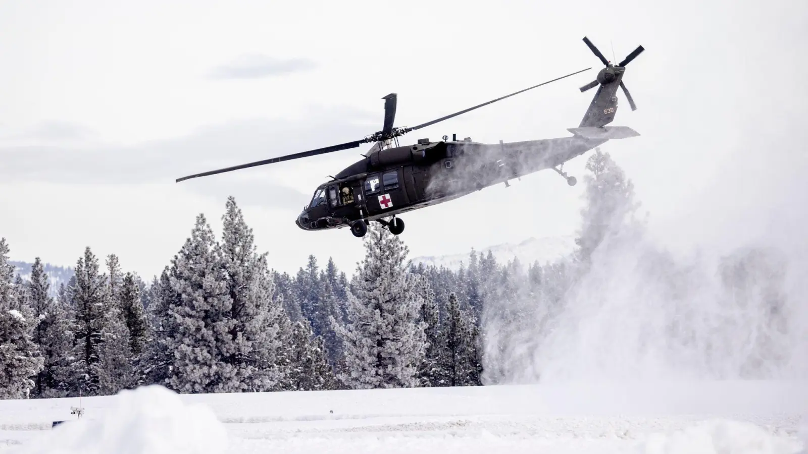 Tagelanges Schneetreiben behinderte die Bergungsaktion. (Foto: Stephen Lam/San Francisco Chronicle/AP/dpa)