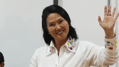 Keiko Fujimori bewarb sich bereits zum vierten Mal um das Präsidentenamt. (Foto: Guadalupe Pardo/AP/dpa)