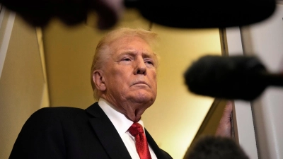 Trump findet wieder mildere Worte für China.  (Foto: Mark Schiefelbein/AP/dpa)