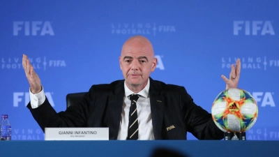 Ein Strafverfahren gegen Gianni Infantino wurde eingestellt. (Foto: Ding Ting/Xinhua/dpa)