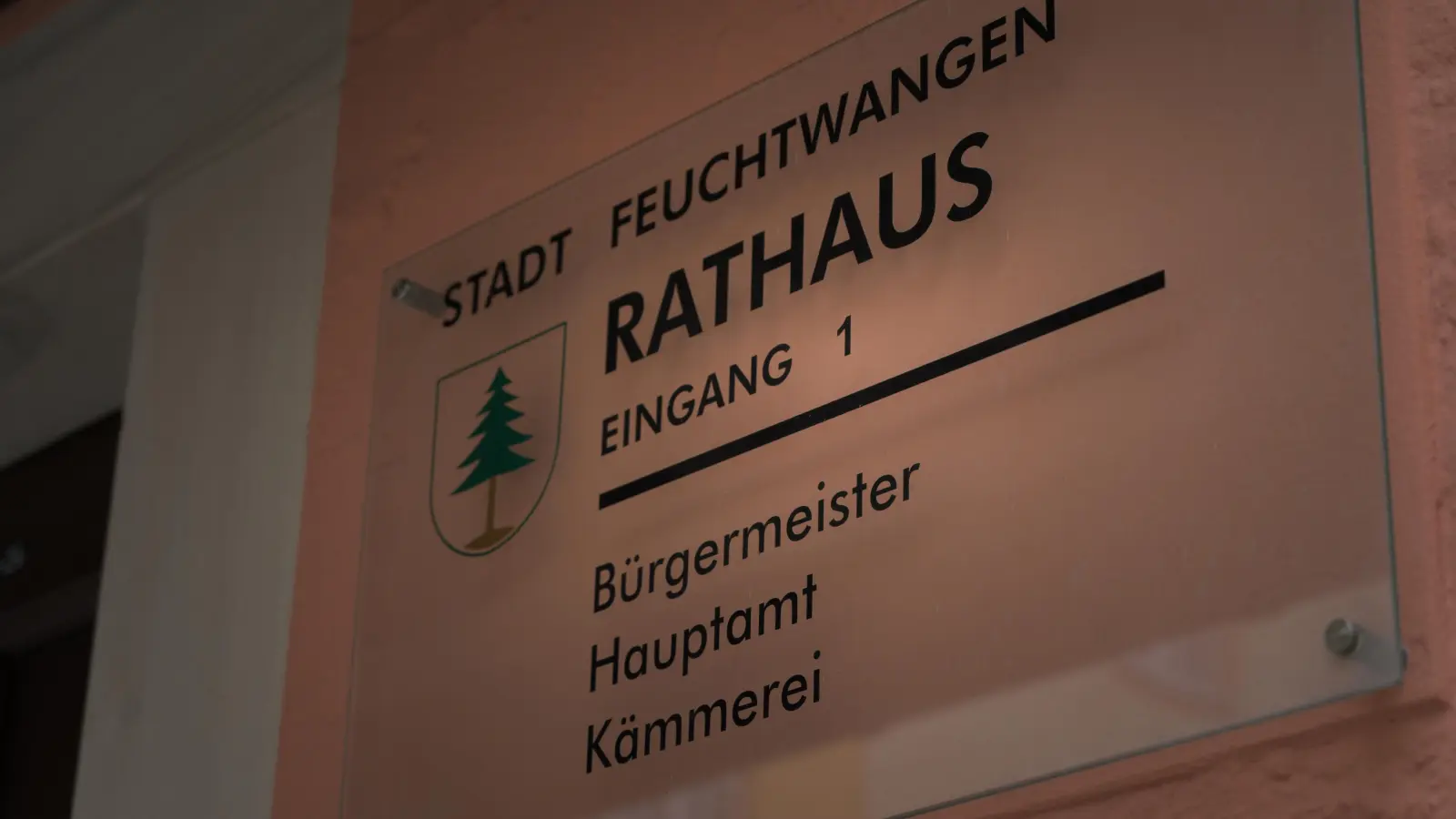 Im Feuchtwanger Rathaus laufen die Fäden der Stadtpolitik zusammen. Daniel Gögelein, der neue Referent für Ehrenamt und Vereine, soll auch das Bindeglied zur Verwaltung sein. (Foto: René Chlopotowski)