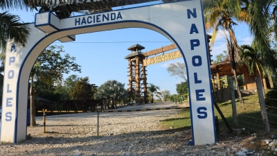 Die „Hacienda Nápoles“ war das Luxusanwesen von Drogenboss Pablo Escobar. (Archivbild) (Foto: Sinikka Tarvainen/dpa)