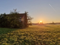 Morgendliche Idylle – gesehen in Rennhofen (Foto: Uwe Keil)