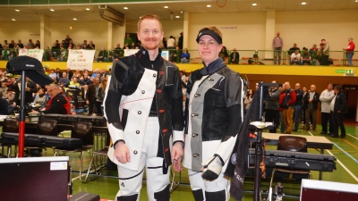 Erfolgspaar auch beim Masters-Cup: Hanna und Daniel Bühlmeyer. (Foto: Peter Tippl)