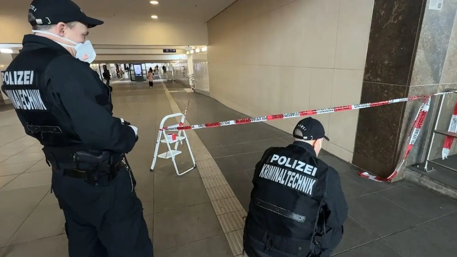 Der Verdächtige wurde festgenommen. (Foto: Michaela Johannsen/dpa)