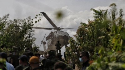 Kolumbiens Regierung hat fünf Kokainlabore nahe Ecuador zerstört. (Archivbild) (Foto: Álvaro Tavera/colprensa/dpa)