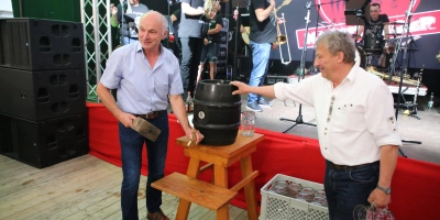Bürgermeister Gerhard Kraft wird das Fest mit dem Bieranstich traditionell eröffnen. (Foto: Alexander Biernoth)
