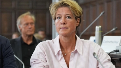 Christina Block soll die Entführung ihrer eigenen Kinder beauftragt haben. (Foto: Marcus Brandt/Pool dpa/dpa)