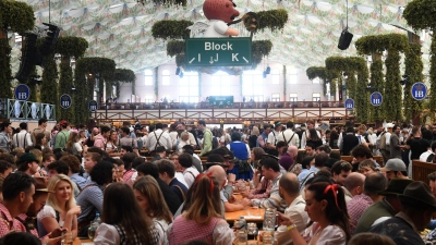 Das Münchner Oktoberfest startet. (Foto: Felix Hörhager/dpa)