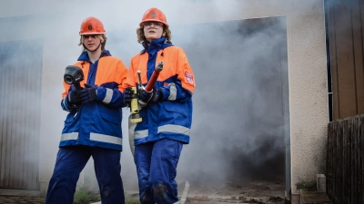 Rauchbomben sorgten bei dem ein oder anderen Szenario für realitätsnahe Bedingungen. (Foto: Kai Graser)