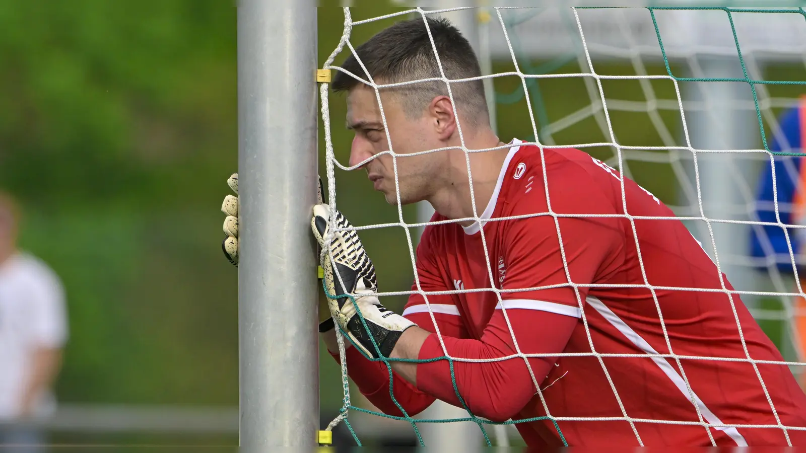 Torhüter Sebastian Andreka (FV Fortuna Neuses) hofft auf einen Sieg gegen Marienstein und damit ein Ende der Niederlagenserie. (Foto: Martin Rügner)